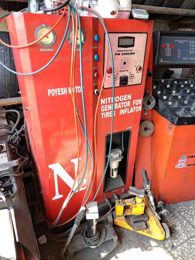 عکس لاستیک فروشی و پنچرگیری خوشبخت