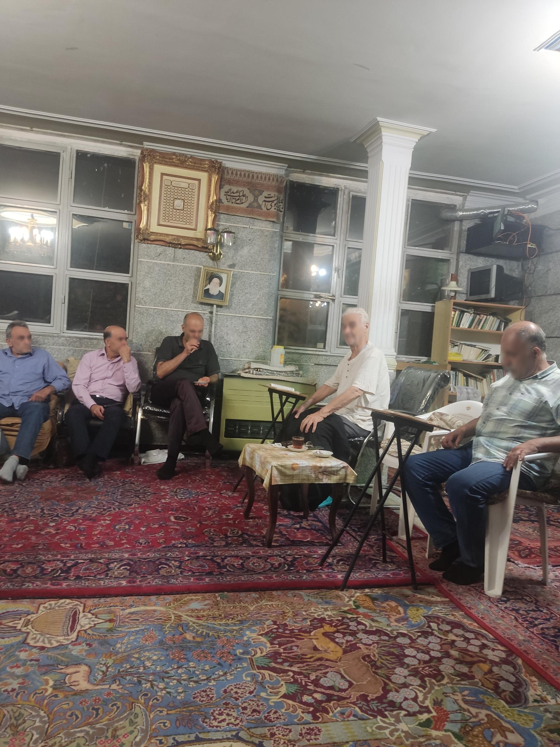 عکس حسینیه الاهیون