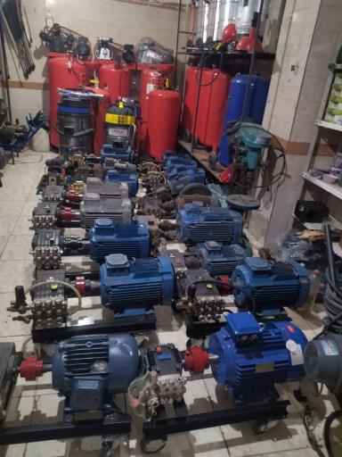 عکس پمپ باد و کمپرسور سعادت 