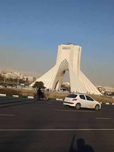 عکس حوضچه میدان آزادی