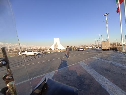 عکس حوضچه میدان آزادی