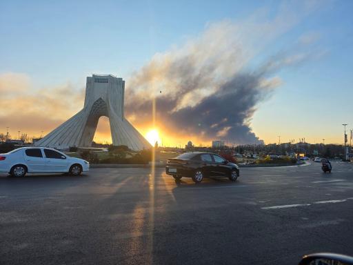 عکس حوضچه میدان آزادی