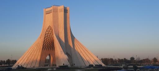 عکس حوضچه میدان آزادی