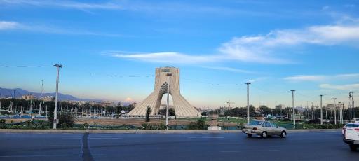 عکس حوضچه میدان آزادی