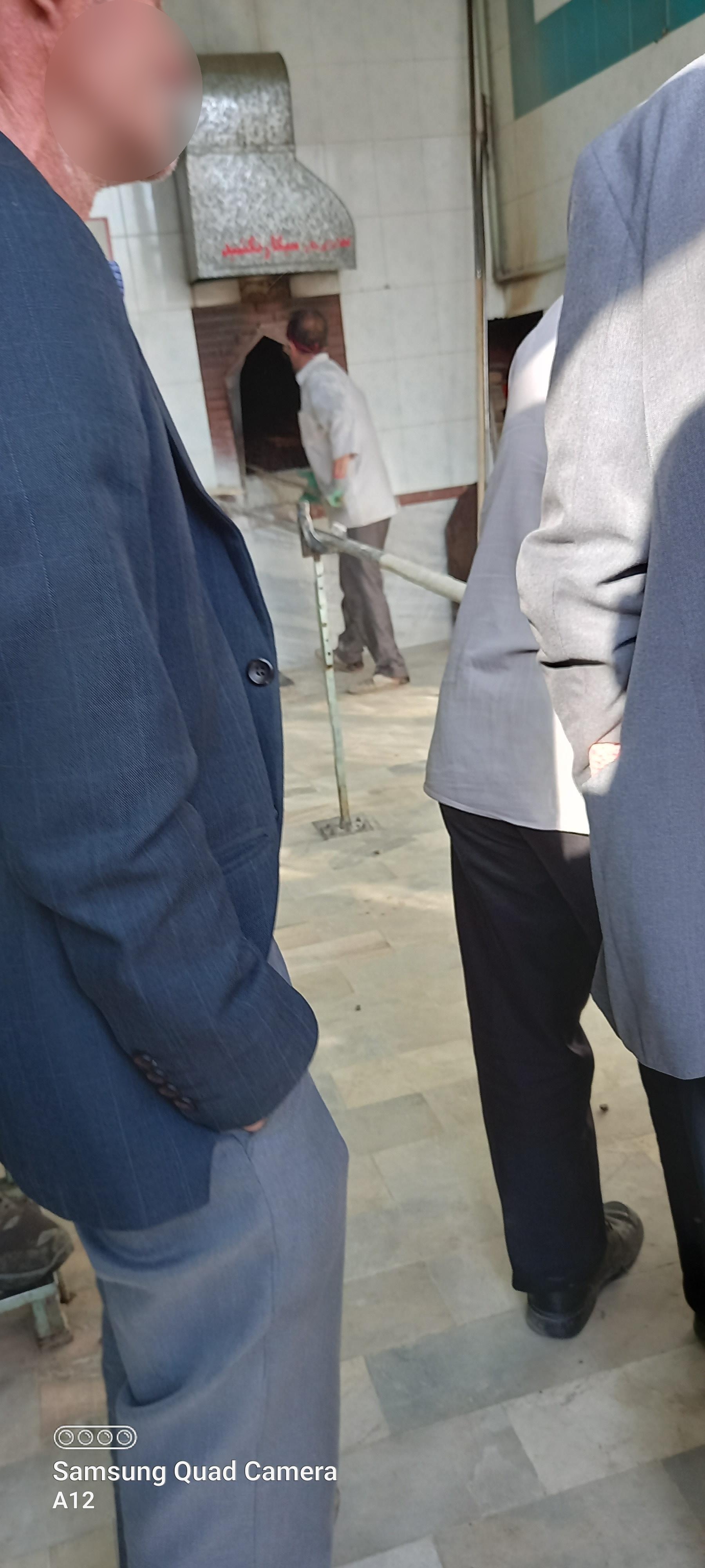 عکس نانوایی سنگک