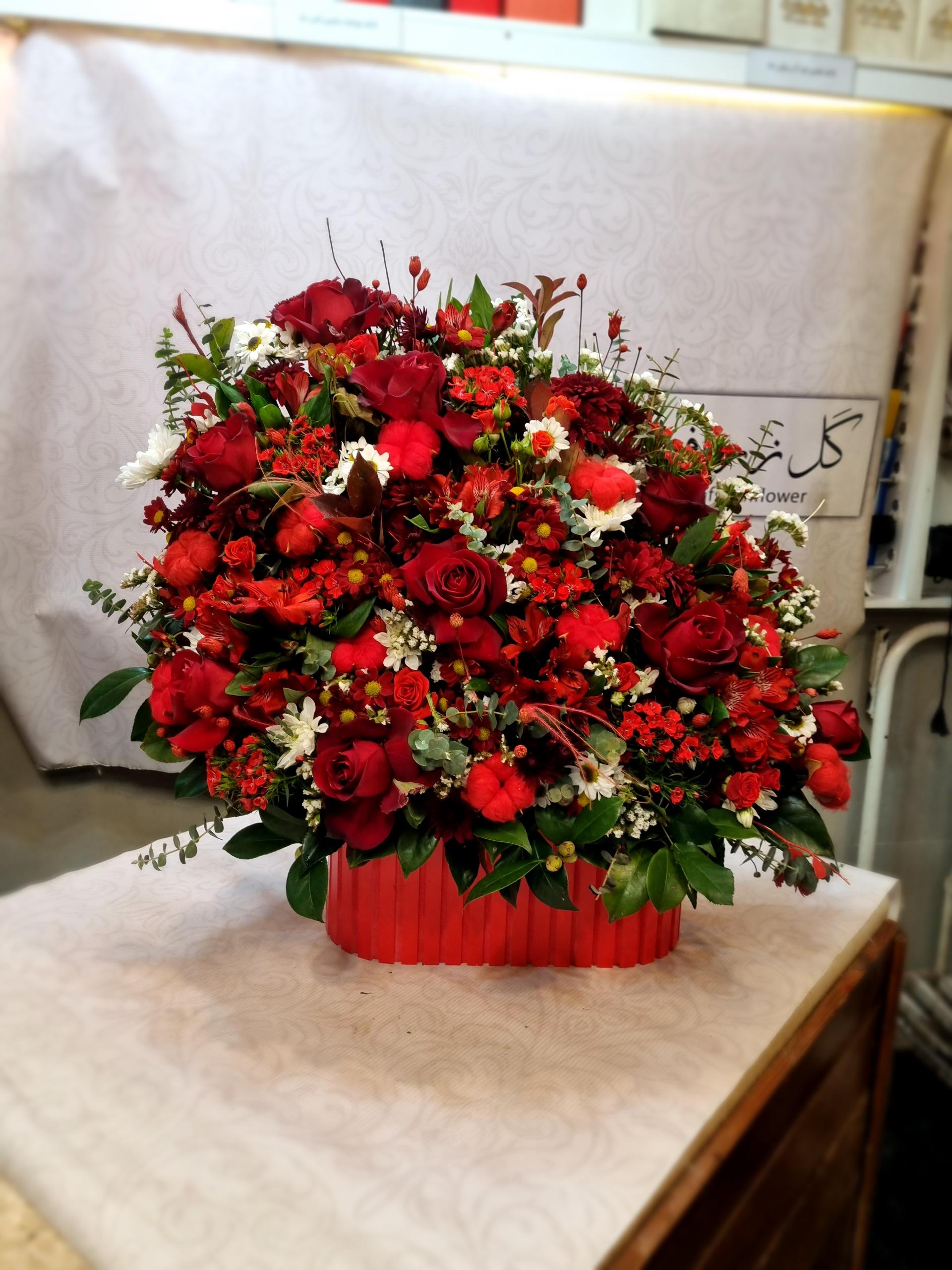 عکس گل فروشی زرافشان