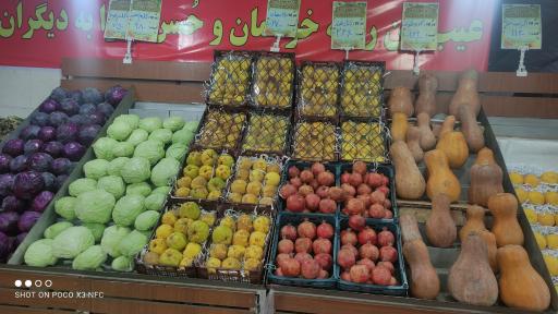 عکس میوه فروشی لویزان ۱