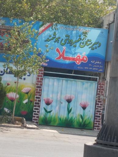 عکس دبیرستان غیر دولتی هوشمند مهلا