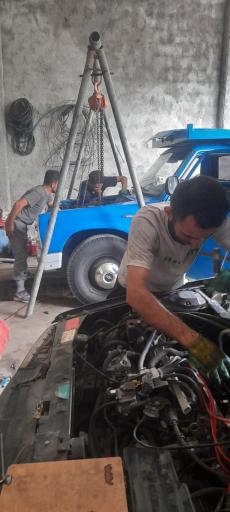 عکس مکانیکی شیراکت رضا و توحید