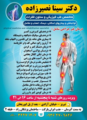 عکس مطب دکتر نصیرزاده متخصص ستون فقرات 