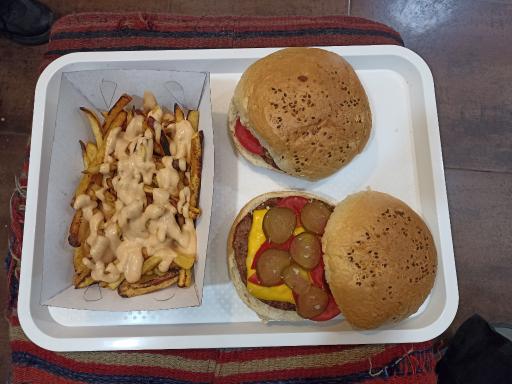 عکس فست فودِ استیک برگر