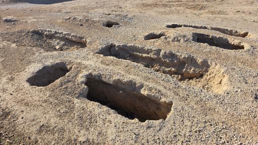 عکس گورستان سپردنی کریت