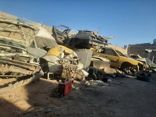 عکس پارکینگ کرمان اسقاط