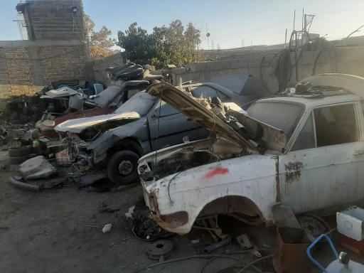 عکس پارکینگ کرمان اسقاط