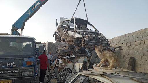 عکس پارکینگ کرمان اسقاط