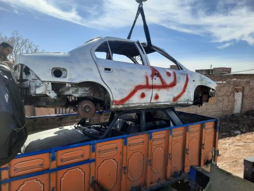 عکس پارکینگ کرمان اسقاط