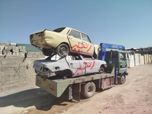 عکس پارکینگ کرمان اسقاط
