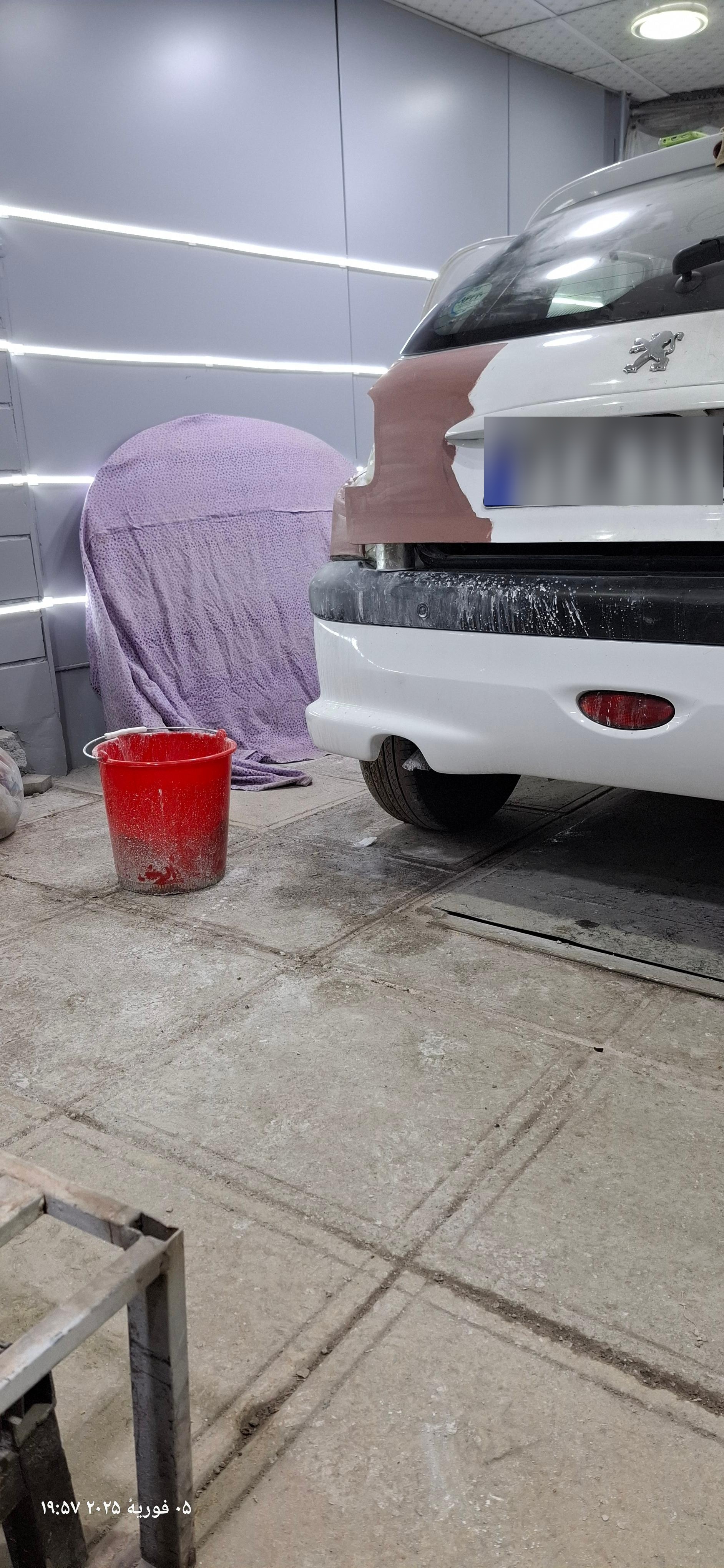 عکس پیرایش ماشین نورمحمدی