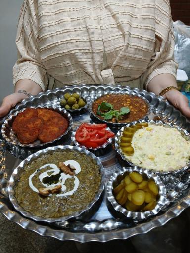 عکس رستوران سنتی کلبه چوبی