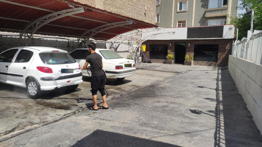 عکس کارواش بخار اتو رد