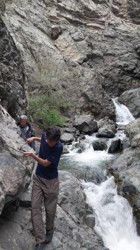 عکس آبشار کبوتر خوان