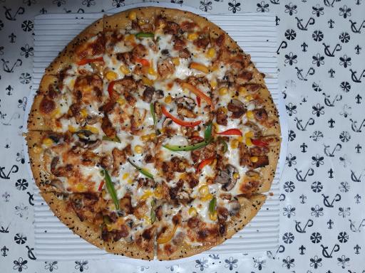 عکس پیتزا و ساندویچ گلبرگ