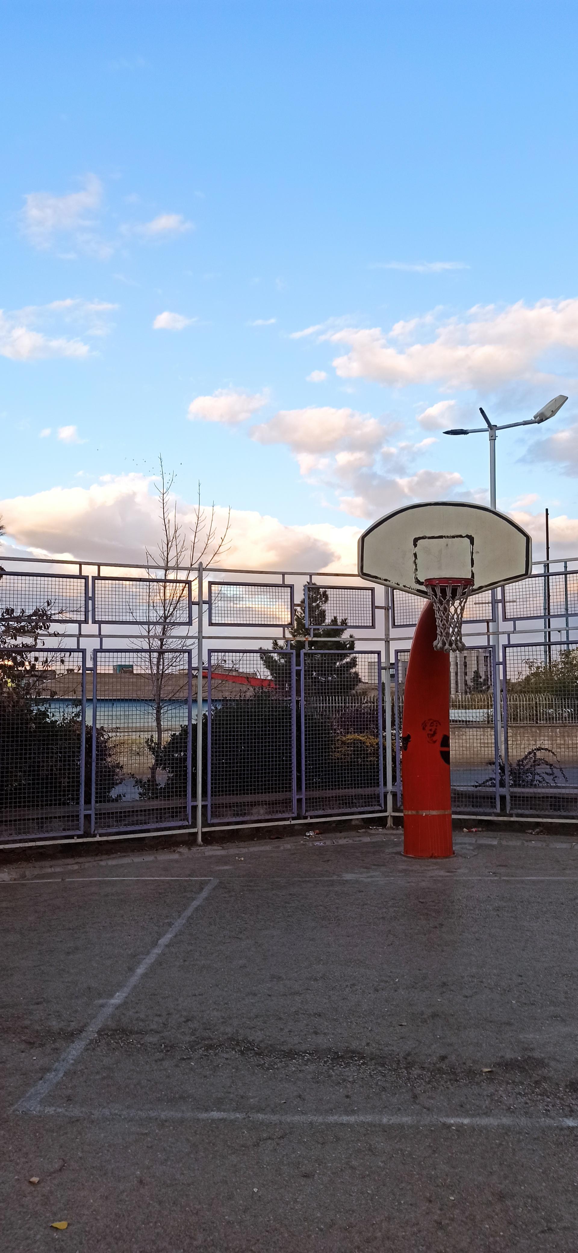 عکس زمین بسکتبال 