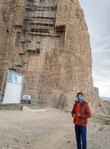 عکس آرامگاه خشایار شاه