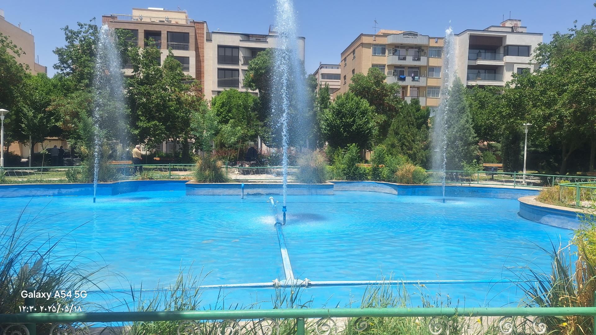 عکس آبنمای پارک مهندسین