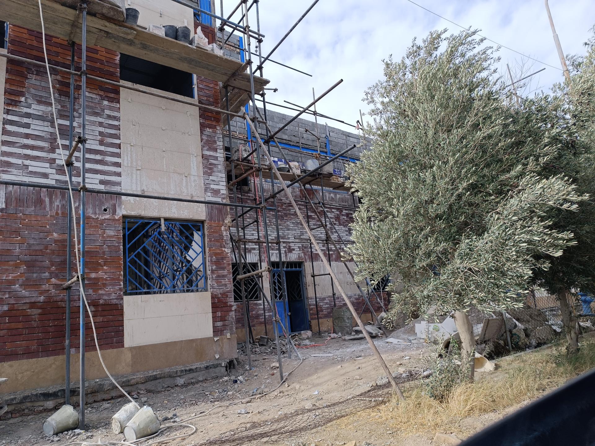 عکس همراه سرای بیمارستان امام علی در حال ساخت