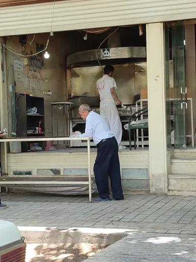 عکس نانوایی لواش