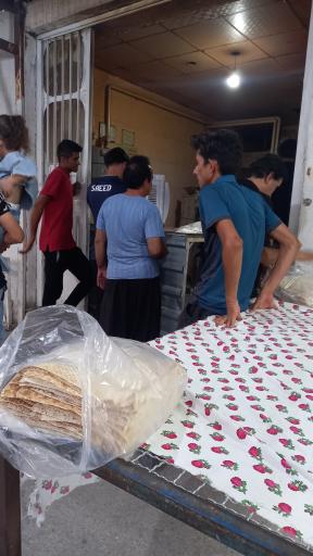 عکس نانوایی لواش رستگار