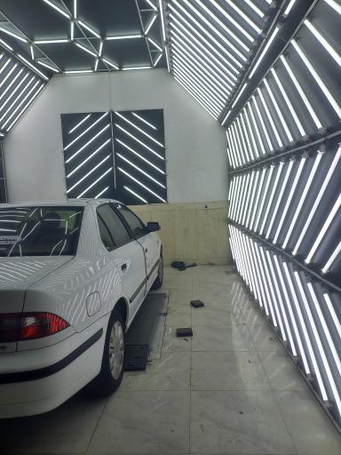 عکس کارشناسی و تشخیص رنگ  خودرو جوکار