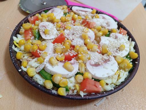 عکس پیتزا ساندویچی قوشاچای