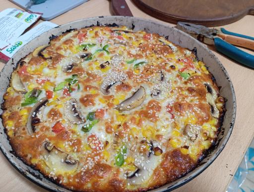 عکس پیتزا ساندویچی قوشاچای