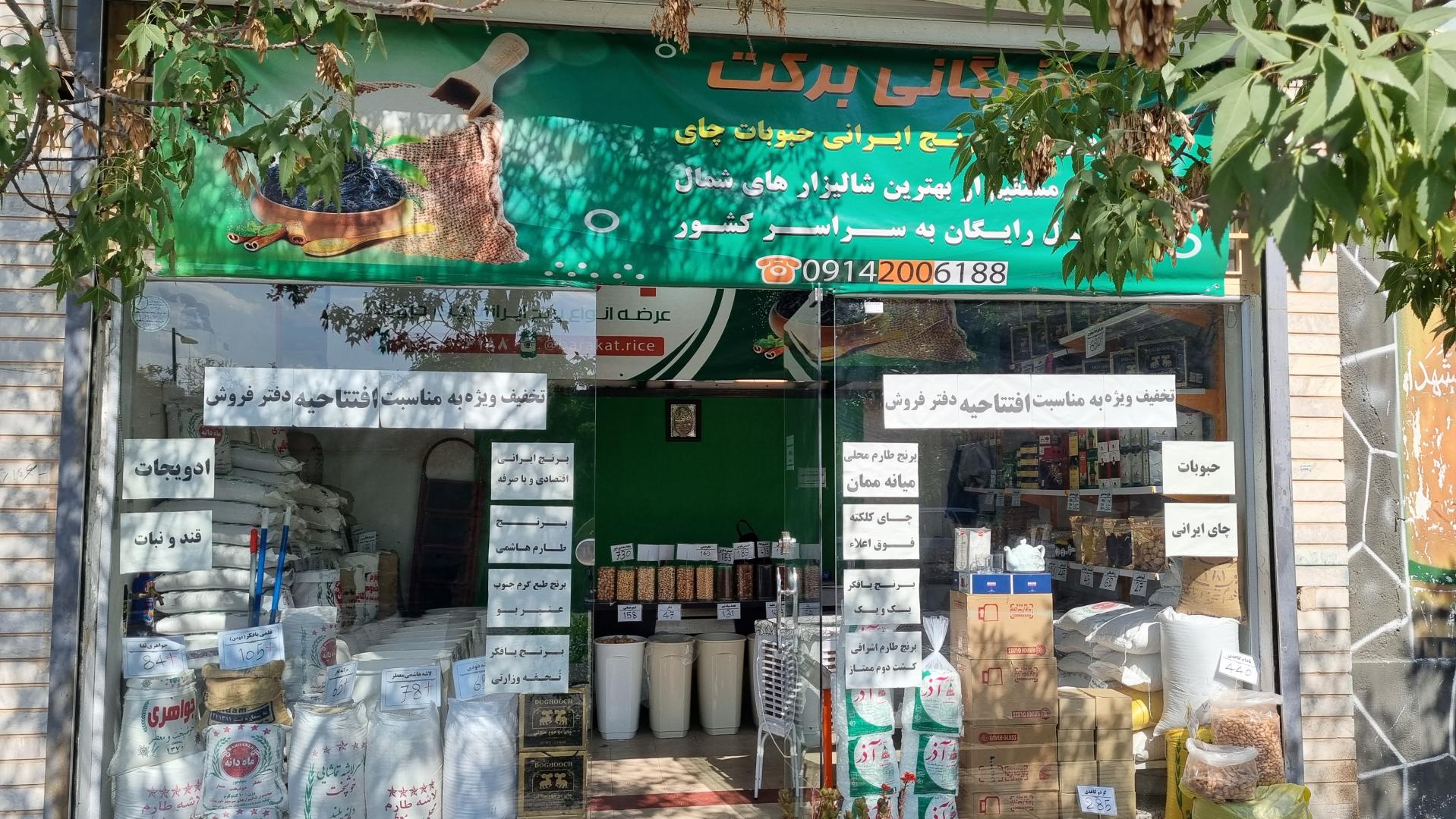 عکس برنج ایرانی برکت