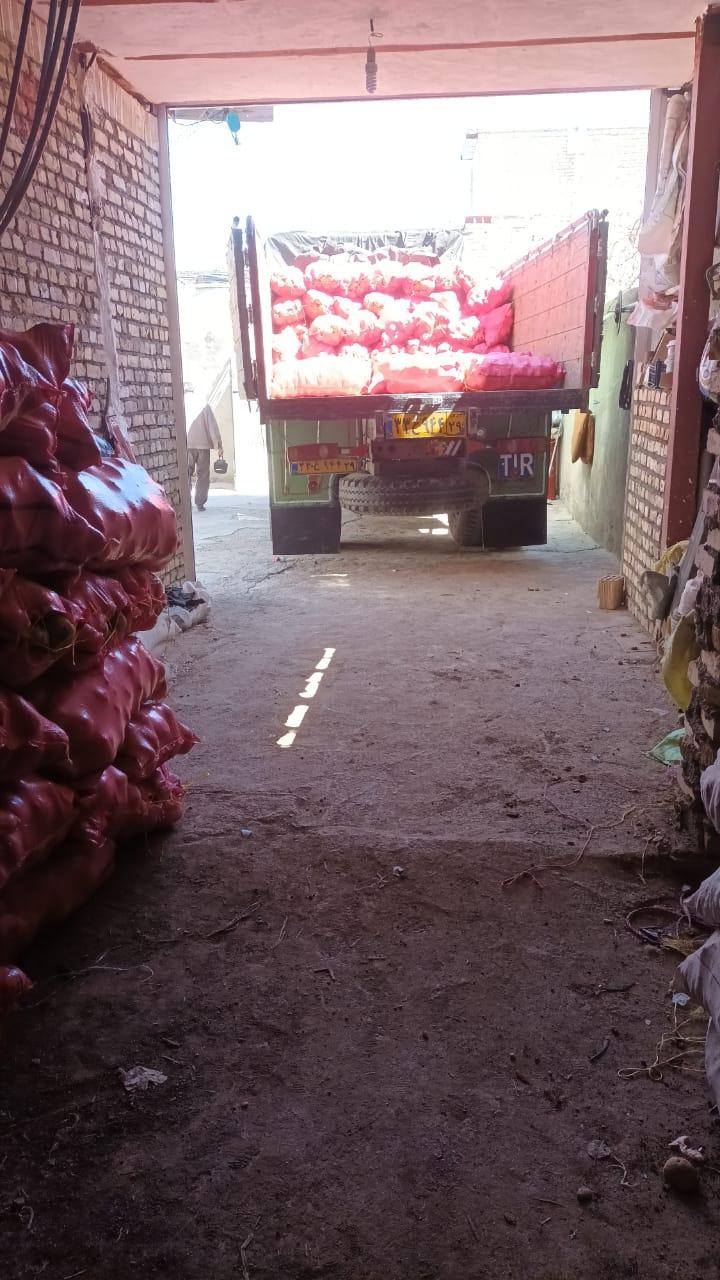 عکس خرید و فروش سیر و سیب زمینی علی اکبر قاسمی مشرف