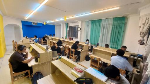 عکس سالن مطالعه پسرانه آرمان 