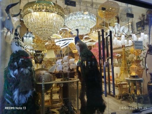 عکس گالری لوستر الماس شرق