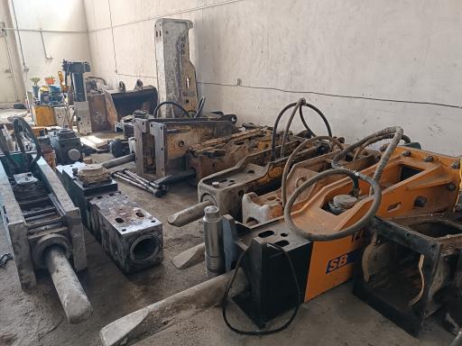 عکس چکش های هیدرولیکی کوبش