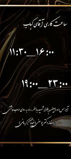 عکس آقای کباب