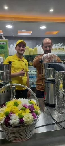 عکس آبمیوه و بستنی خاله قزی