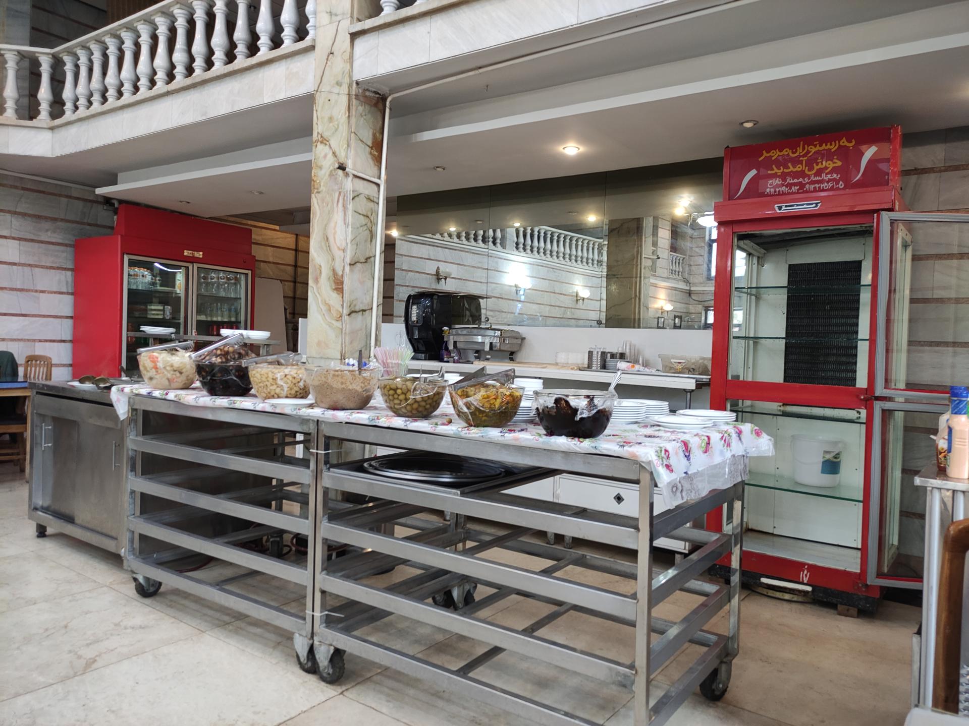 عکس رستوران مرمر