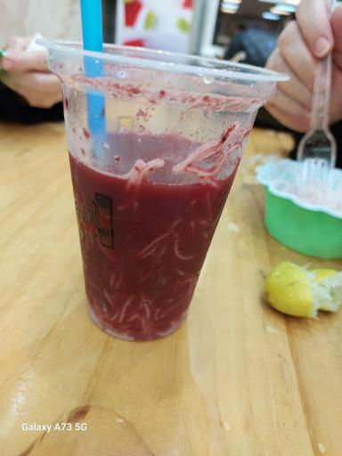 عکس آبمیوه و بستنی انرژی