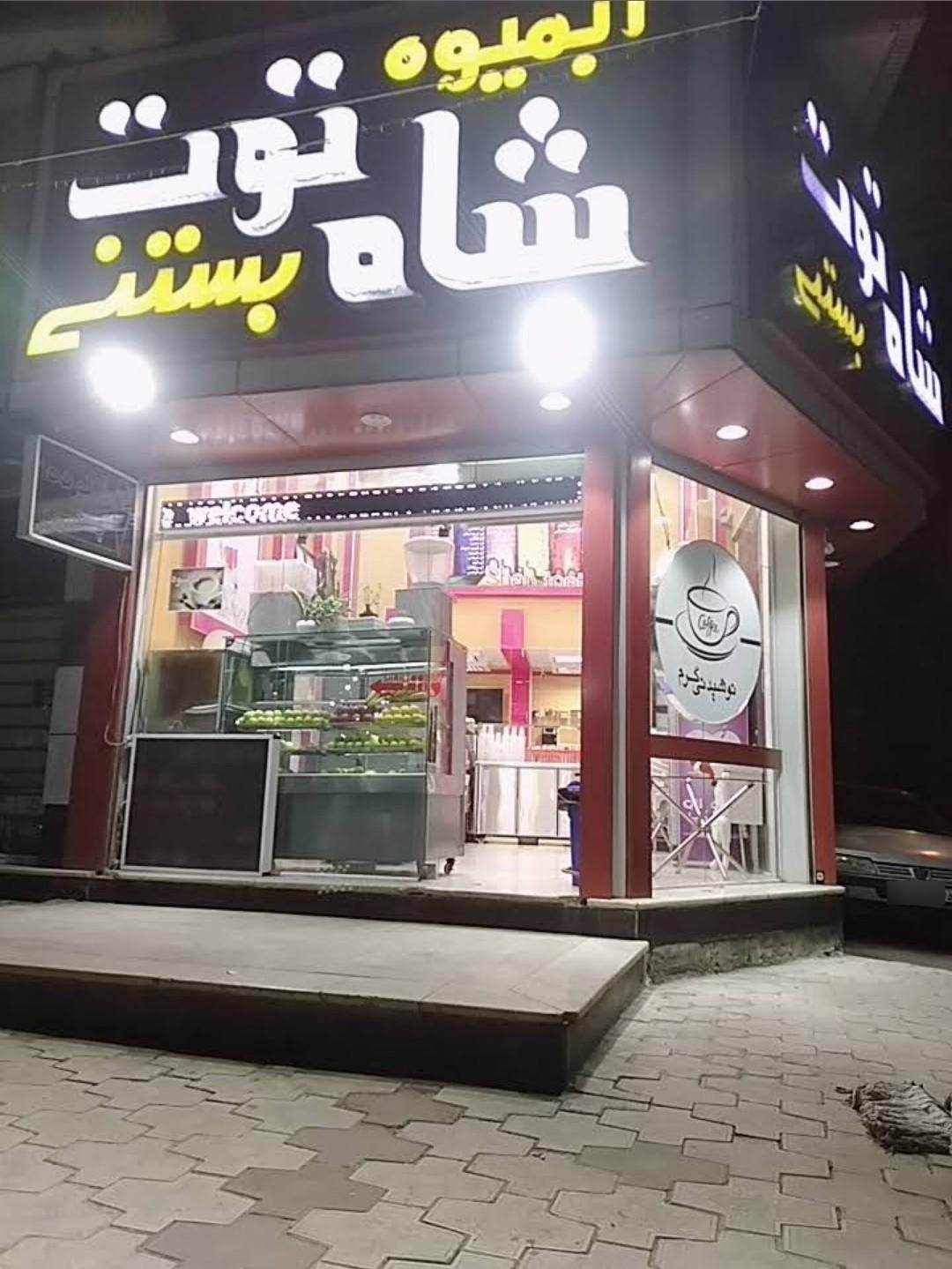 عکس آبمیوه و بستنی شاه توت