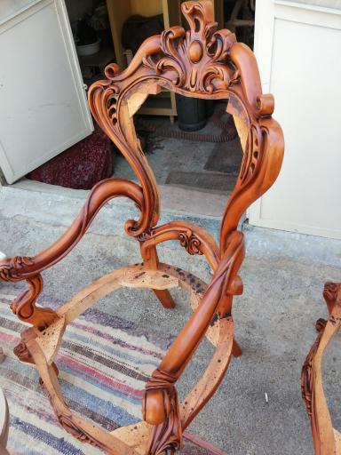 عکس رنگ کاری مبلمان پارسا