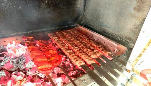 عکس کباب ساطوری زغالی بناب دادلی