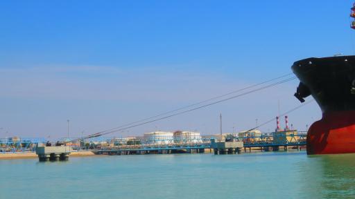 عکس اسکله صادراتی