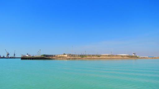 عکس اسکله صادراتی