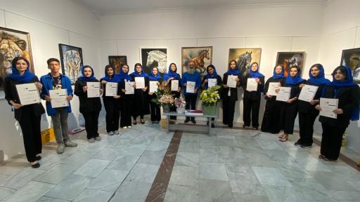 عکس آموزشگاه نقاشی حس نقاشی